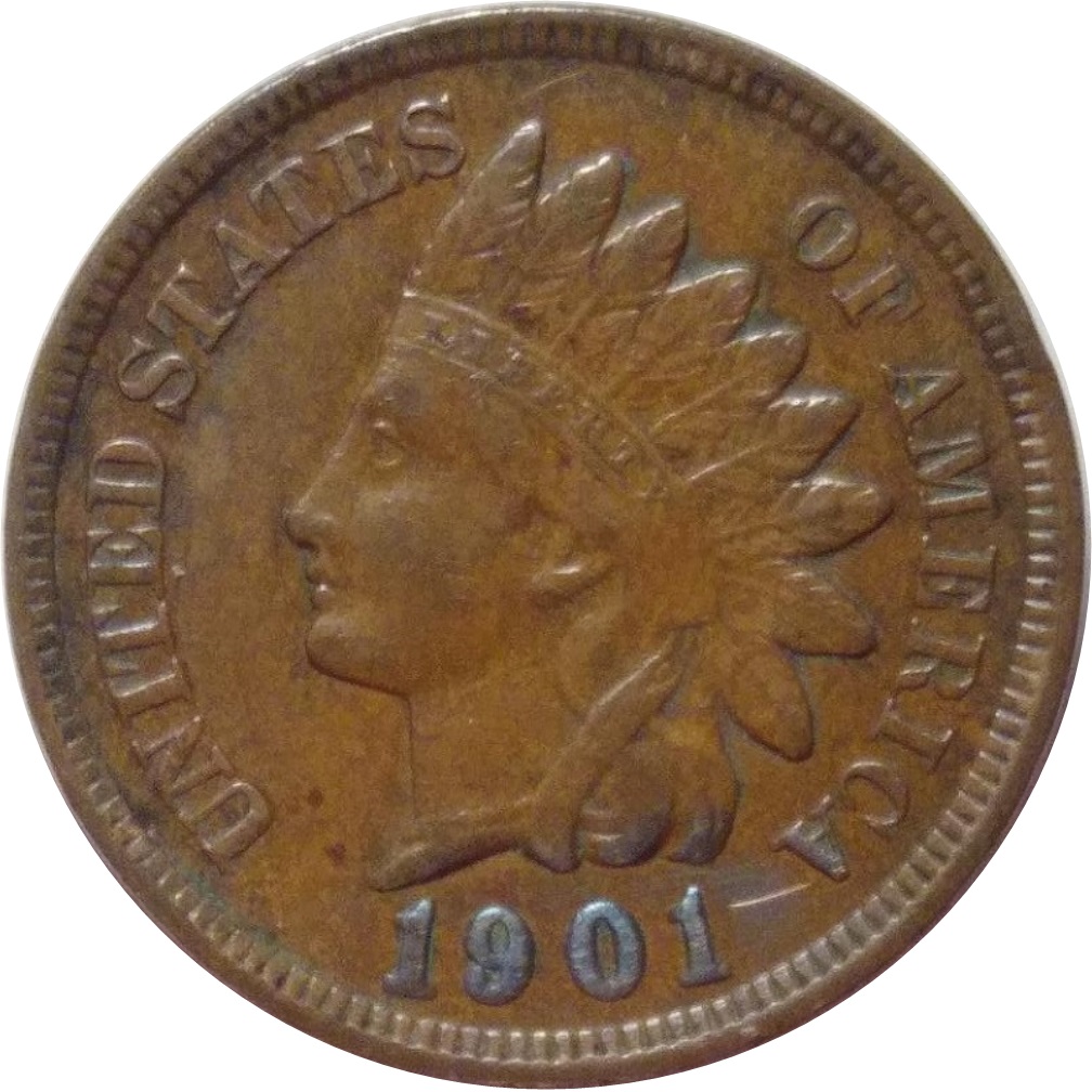 1901-Indian-Head-Cent-#2